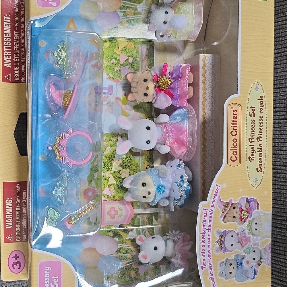 Calico Critters Royal Princess Set, Rare-Hard To Find, New, With Accessories - Picture 2 of 12